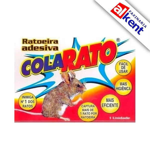 Ratoeira Adesiva Cola Rato – Captura Eficiente e Segura