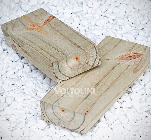 Caibro em Madeira de Pinus Tratado 9,5 cm x 19,5 cm x 3 m