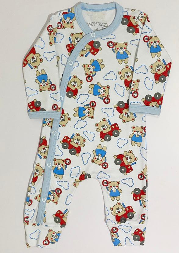 Pijama macacão estampado - manga longa