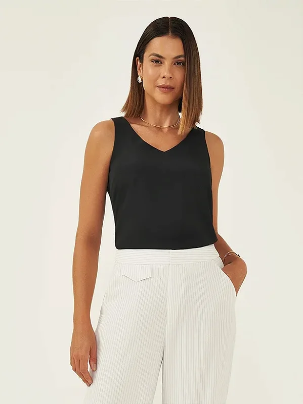 Regata Decote V Alfaiataria