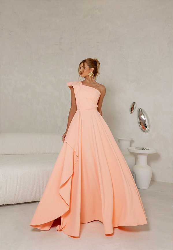 Vestido Longo Ombro Só