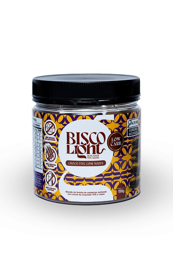 Creme de Chocolate 70% com Nozes | Low Carb