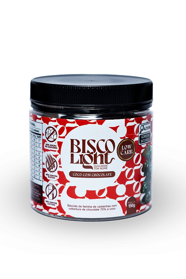 Coco com Chocolate 70% | Low Carb
