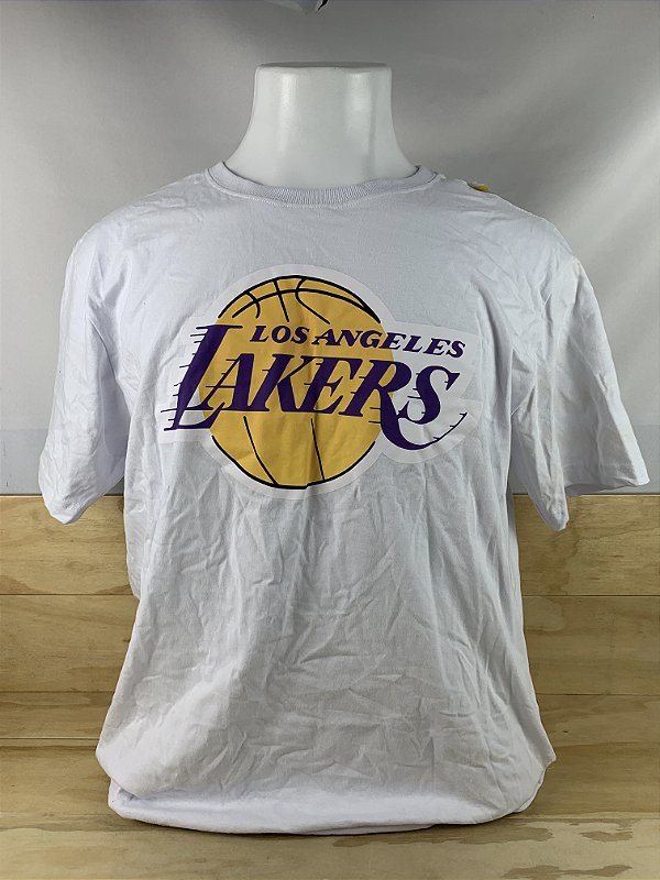 Camiseta Nba Masc Estamp Lakers #DescontoExtra