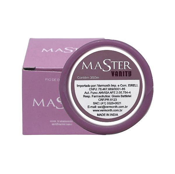 Linha de Algodão Vanity Master para Depilação Facial 300m