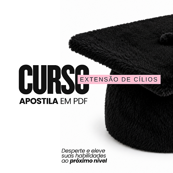 Apostila extensão de cílios PDF completa para Iniciantes