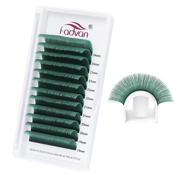 Cílios Auto Fan Fadvan Verde
