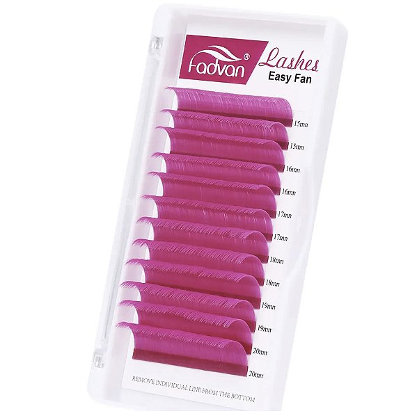 Cílios Fadvan Auto Fan Rosa