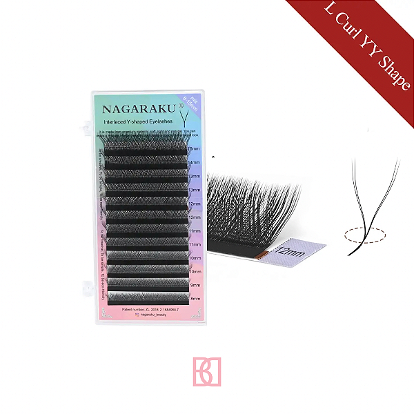 Cílios Nagaraku YY Curvatura L – Volume Brasileiro Sofisticado