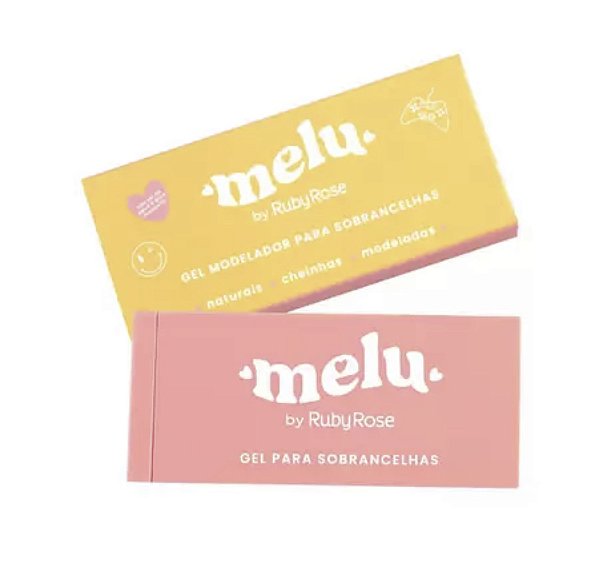 Gel para sobrancelhas melu by ruby rose