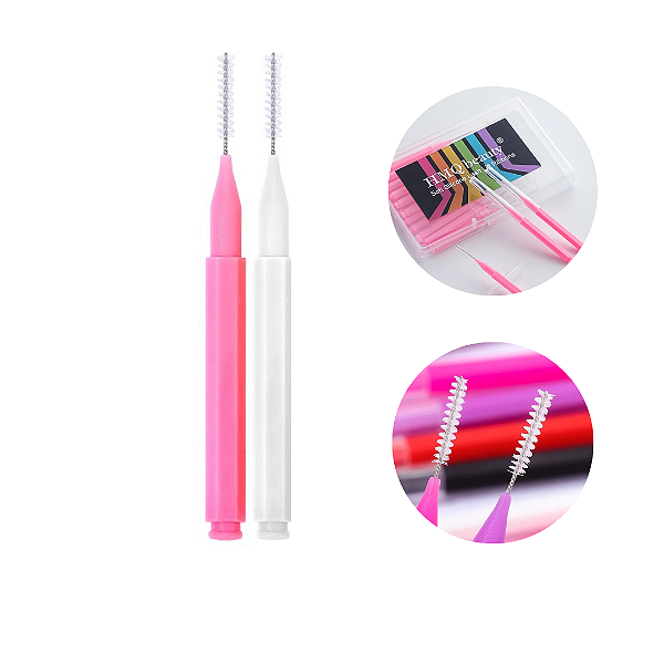 Micro escovinhas para brow lamination e lash lifting 20un