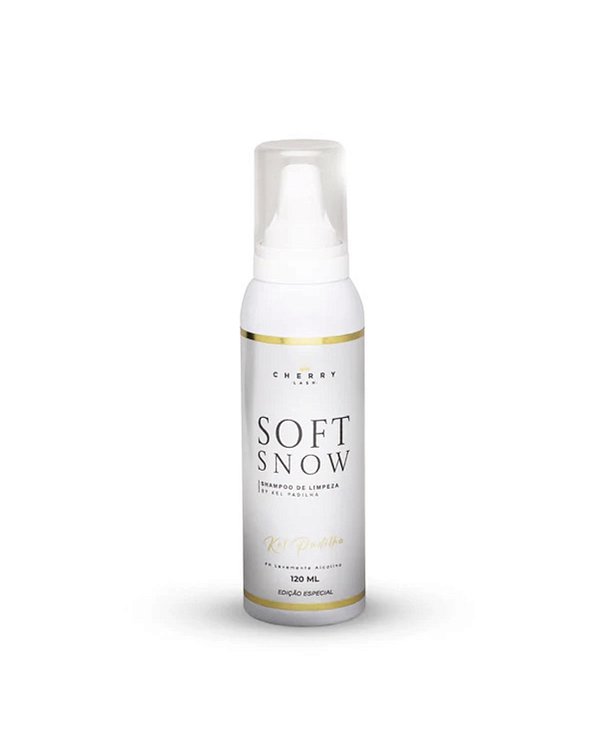 Espuma de limpeza cherry lash soft snow