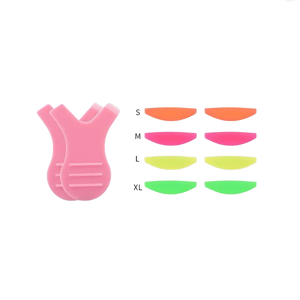 Molde borda infinita para lash lifting + espátula
