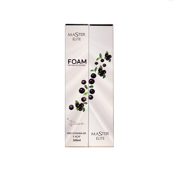 Foam Espuma Master Elite de limpeza extensão de cílios 100ml