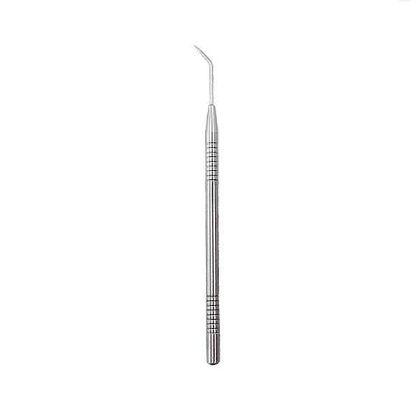 Espátula para lash lifting inox prata