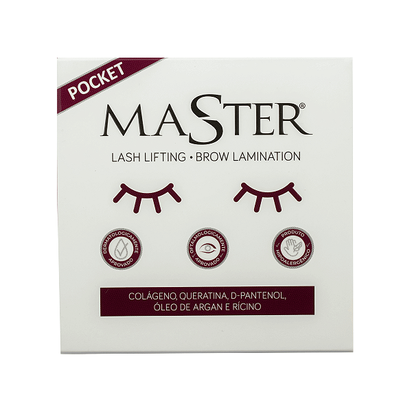 Kit Master Lash Lifting & Brow Lamination Pocket — Nova Fórmula