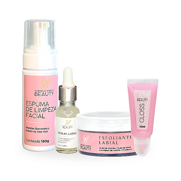 Kit Tratamento de Hidratação para Lábios Nutri Gloss GG Beauty
