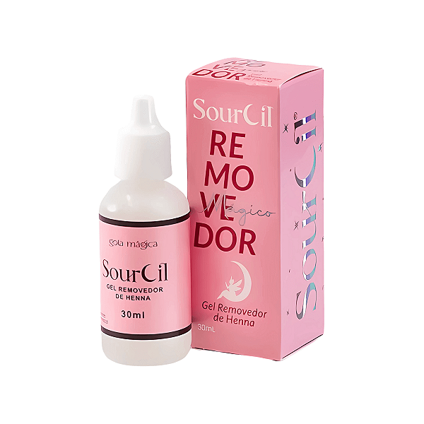 Removedor de henna em gel SourCil