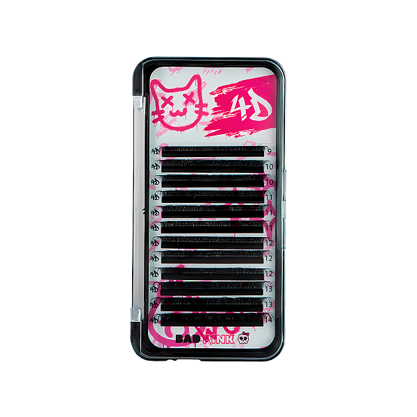 Cílios Bad Pink W 4D - Volume Egípicio