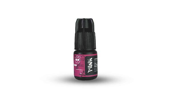 Cola adesivo punk bad pink