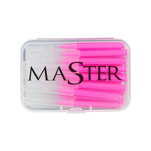 Brow Brush Escova Descartável Master 30un para Brow Lamination e Lash Lifiting