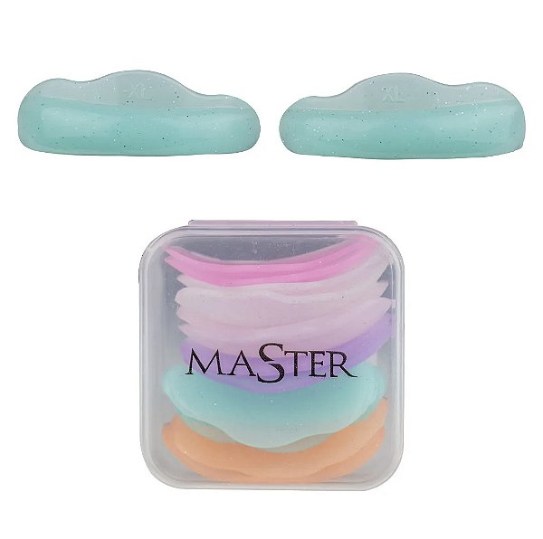 Molde lash lifting 6 Pares Pad de Silicone Master Modelo Shine