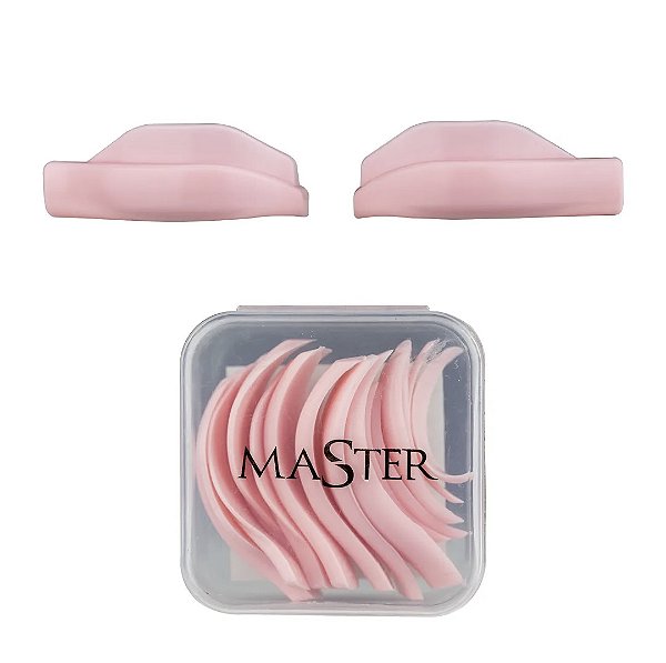 Molde lash lifting 7 Pares Pad de Silicone Master Modelo Russo