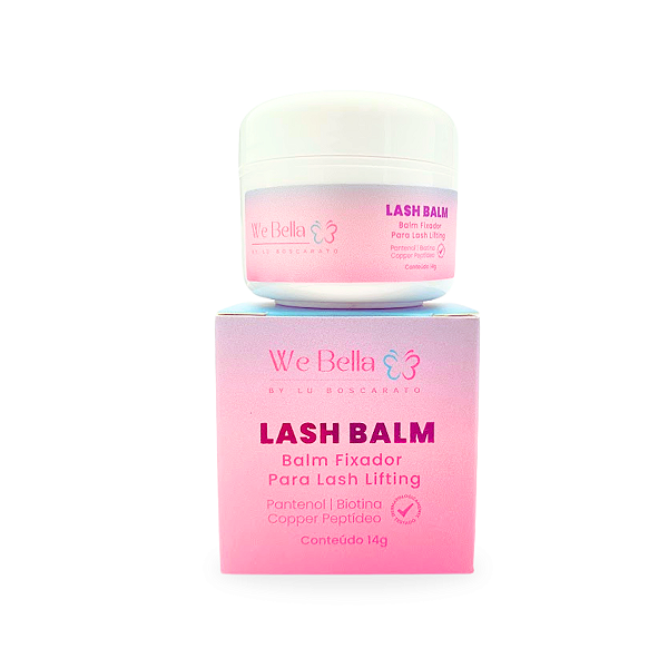 Lash Balm Fixador Lash Lifting We Bella 14g