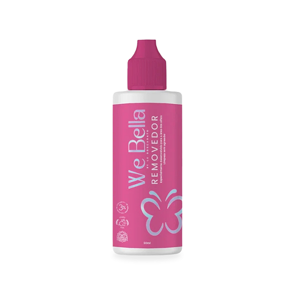 Removedor de Tintura e Henna para Sobrancelhas We Bella 50ml