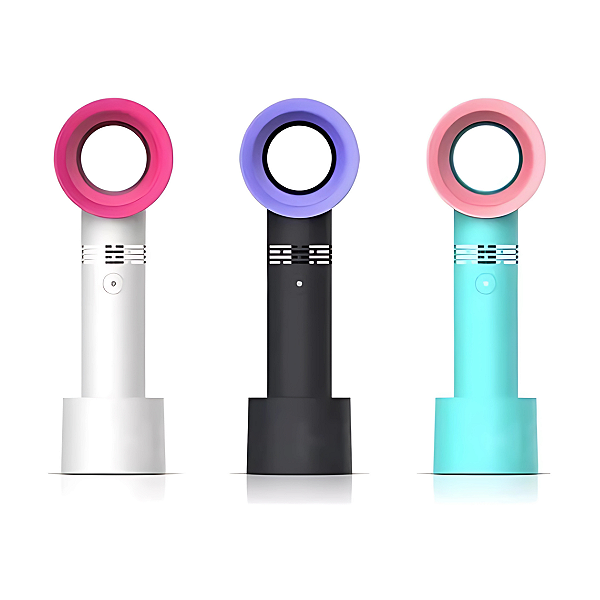 Ventilador de Mão Sem Hélice Recarregável (USB)