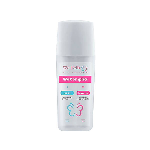 Kit We Bella Complex Passo 1 Repair e Passo 2 Leave-in 30g