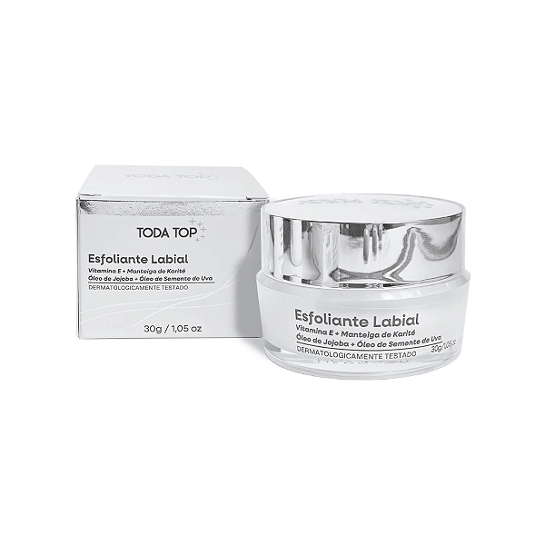 Esfoliante Labial com Vitamina 'E' Toda Top 30g
