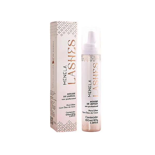 Mousse de Limpeza Menela Lashes 100ml