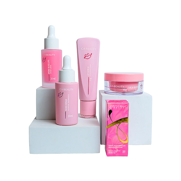 Kit Nano Lips CA Beauty — Protocolo Profissional de Hidratação e Cor + Curso Exclusivo (Limitado)