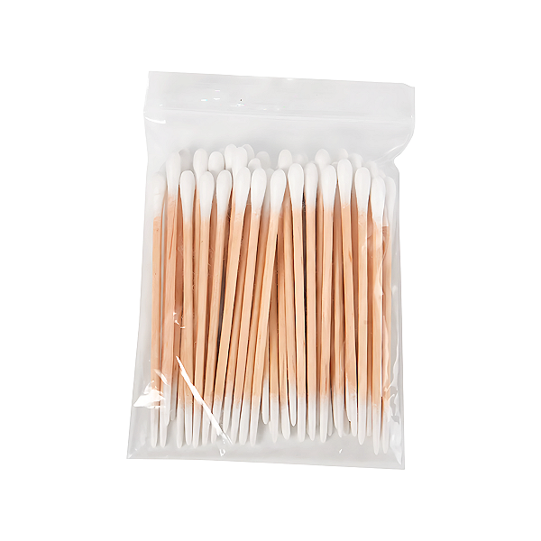 Palito Ponta Dupla com Algodão 50un — Design de Sobrancelhas, Micropigmentação, Unha & Maquiagem