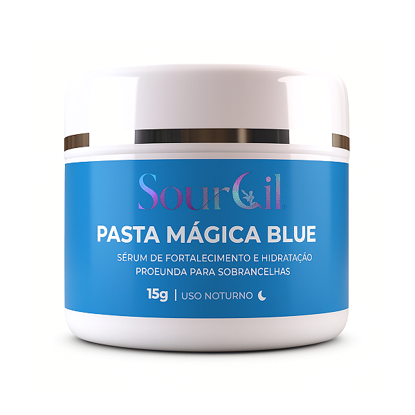 Pasta Mágica Sourcil Blue 15g — Efeito Brow Lamination Instantâneo, Crescimento e Volume