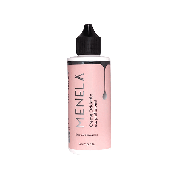 Creme Oxidante Menela — Uso Profissional para Tintura de Sobrancelhas