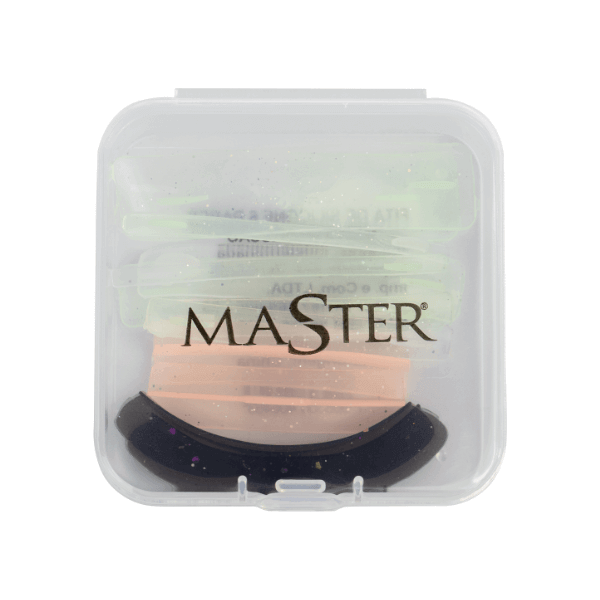 Fita de Silicone Master para Lash Lifting — Modelo Oclusão (6 Pares)
