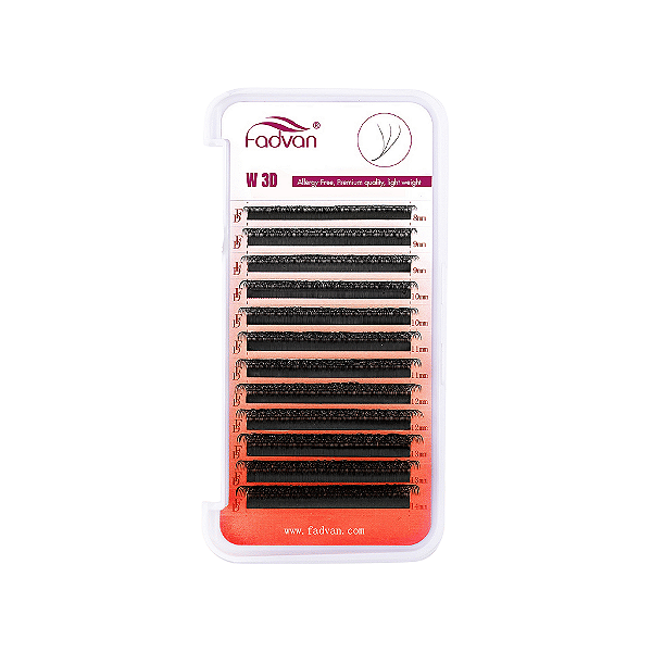 Cílios Fadvan W 3D Curvatura M