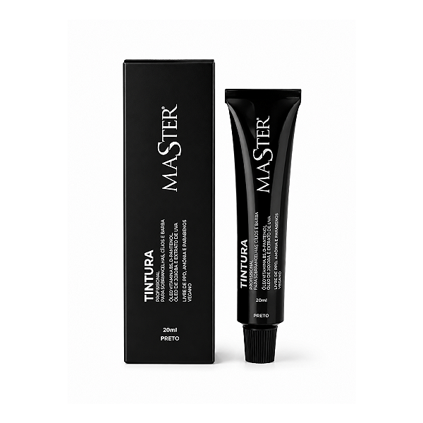 Tinta cílios e sobrancelas Master 20ml