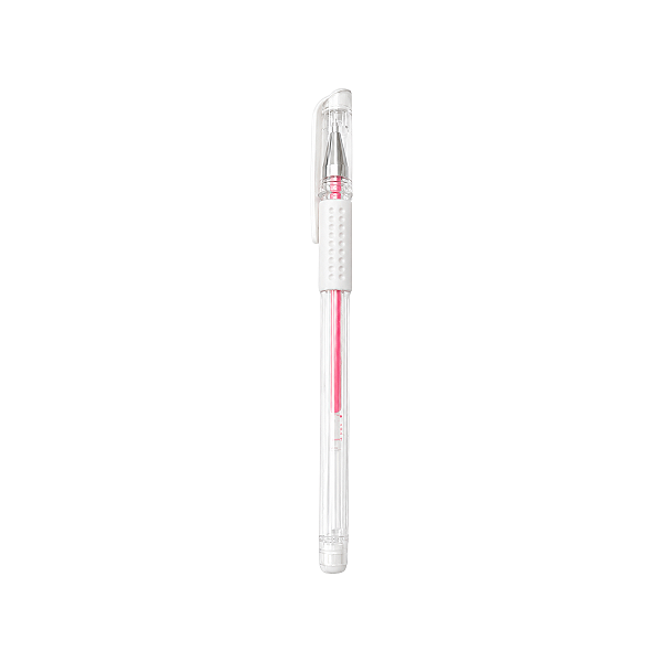 Caneta em Gel Rosa para Marcação de Sobrancelha