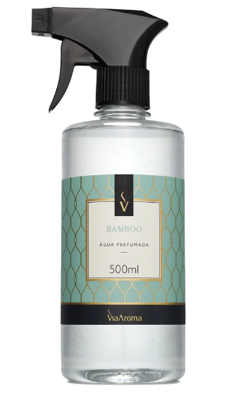 Água Perfumada Bamboo Via Aroma - 500ml