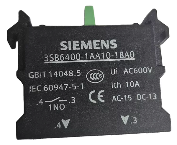 Bloco De Contato 3sb6400-1aa10-1ba0 Siemens