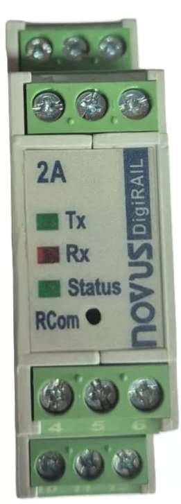 Módulo Interface Digirail 2a Rs485 Modbus 8811100001 Novus