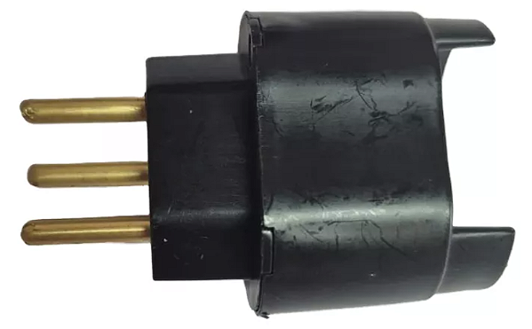 PLUGUE ADAPTADOR 2P+T 10A 250V PT 9282 PLUZIE