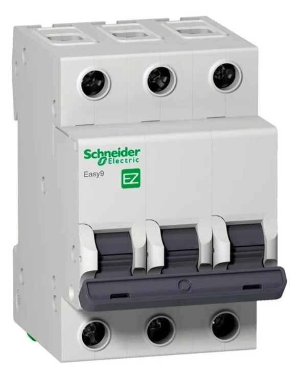 Disjuntor Easy9 3p 50a Curva C 3000k EZ9F33350 Schneider