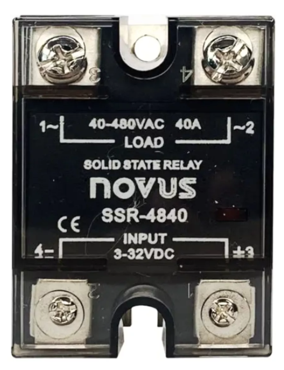 RELE DE ESTADO SOLIDO SSR-4840  40A / 480VAC 8824011040 NOVUS