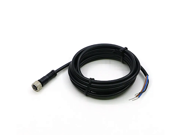 CABO CONECTOR M8 Ci3-8 3 PINOS FEMEA RETO 2m