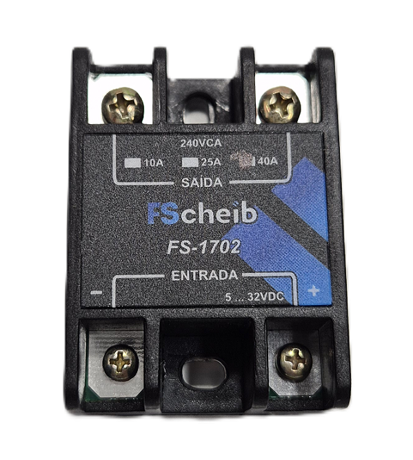 RELE DE ESTADO SOLIDO FS-1702-AH 40A/240VCA FSCHEIB