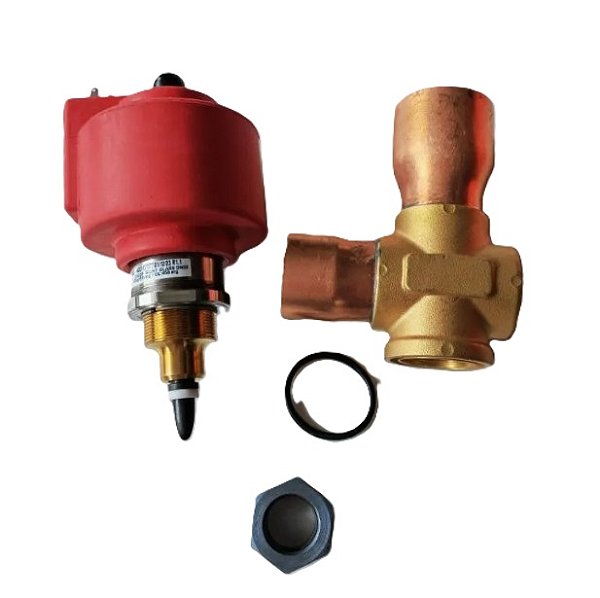VALVULA DE EXPANSAO ELETRONICA CAREL E4V-85 E4V85BST00, 450mA, 50Hz, C/CONEXOES DE COBRE ODF DE 28- 35 C/VISOR DE VIDRO